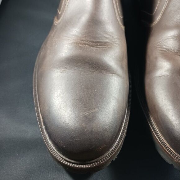 Florsheim Plain Toe Chelsea Boot Casual Dress Brown Men's Shoes size 12M - Picture 3 of 11